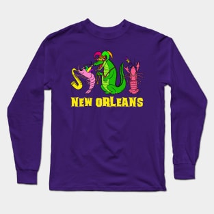 Mardi Gras New Orleans Long Sleeve T-Shirt